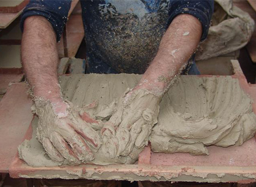 fabricación azulejos artesanales